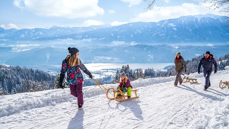 Tobogganing