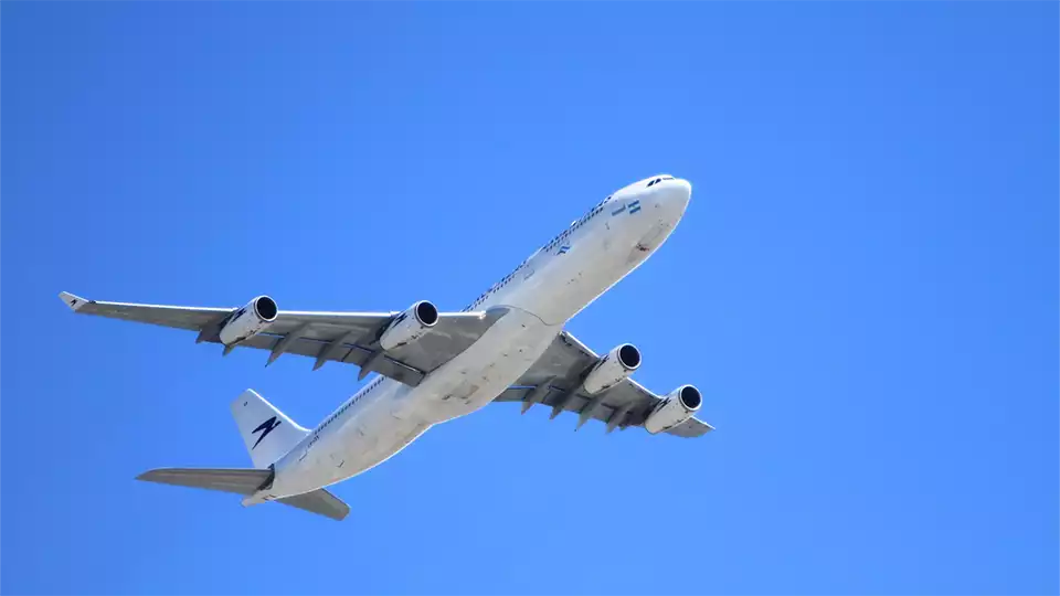 Arrival by plane