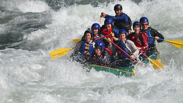 Rafting in den Flüssen Kärntens