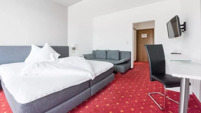 Camera doppia con vista lago